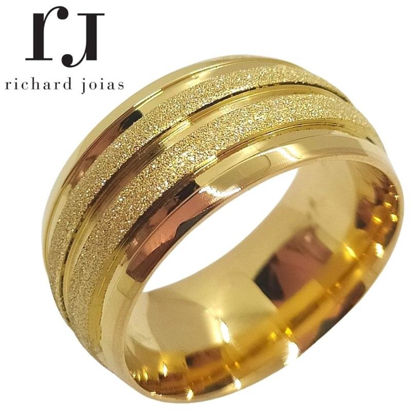 ALIANÇA DE MOEDA 10MM ABAULADA C/FRISO DIAMANTADA