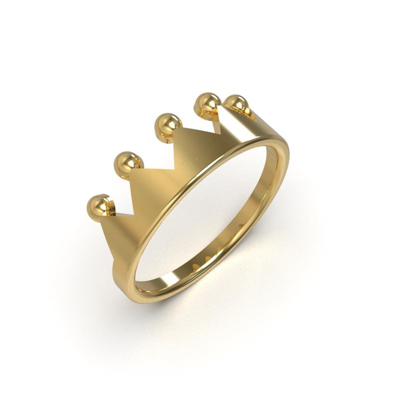 ALIANÇA DE MOEDA 2,0MM COROA