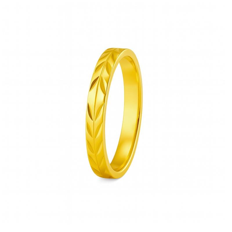 ALIANÇA DE MOEDA TRABALHADA 3,0MM