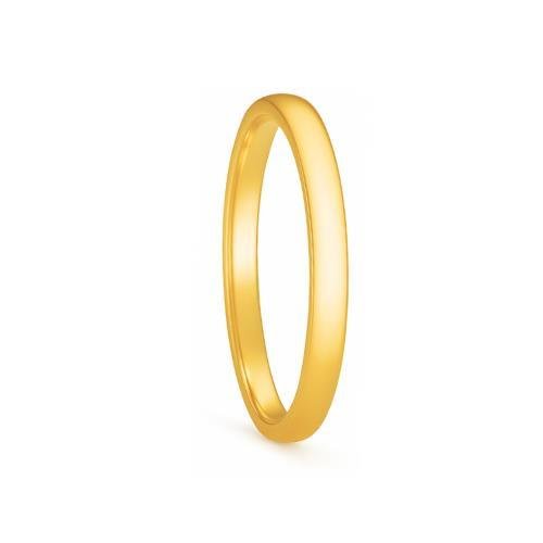 ALIANÇA DE MOEDA 2,0MM ANATÔMICA ABAULADA