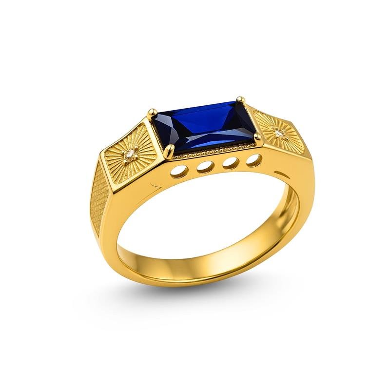 ANEL DE OURO 18KL FORMATURA PESO MÉDIO 6,0 GR