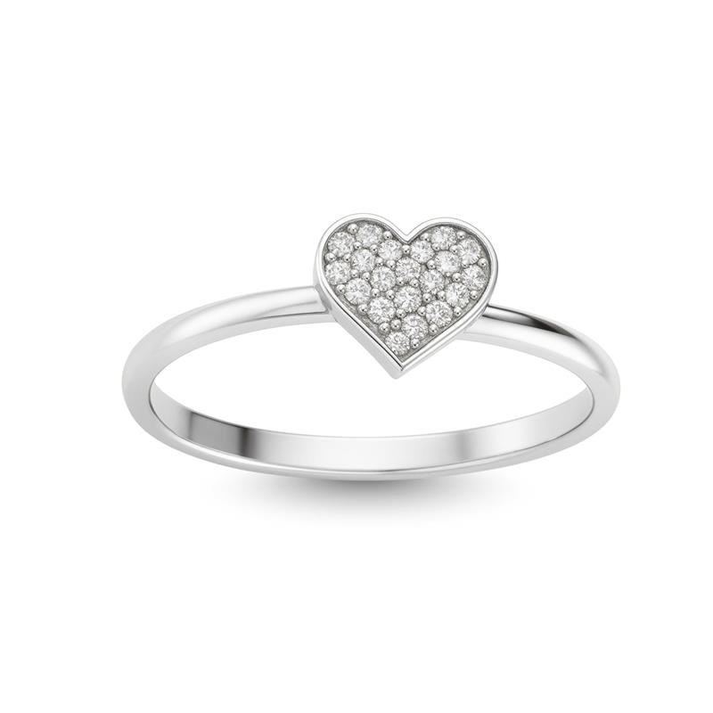 ANEL DE PRATA CORAÇÃO