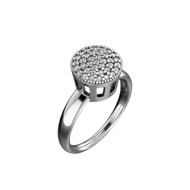 ANEL DE PRATA CHUVEIRO COR UNICA