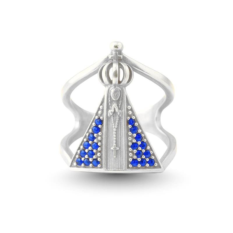 ANEL DE PRATA NOSSA SENHORA APARECIDA