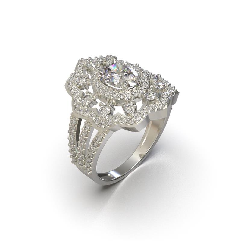 ANEL DE PRATA 925 A 950 COM PEDRA OVAL 6X8 / ALTERA COR CENTRAL