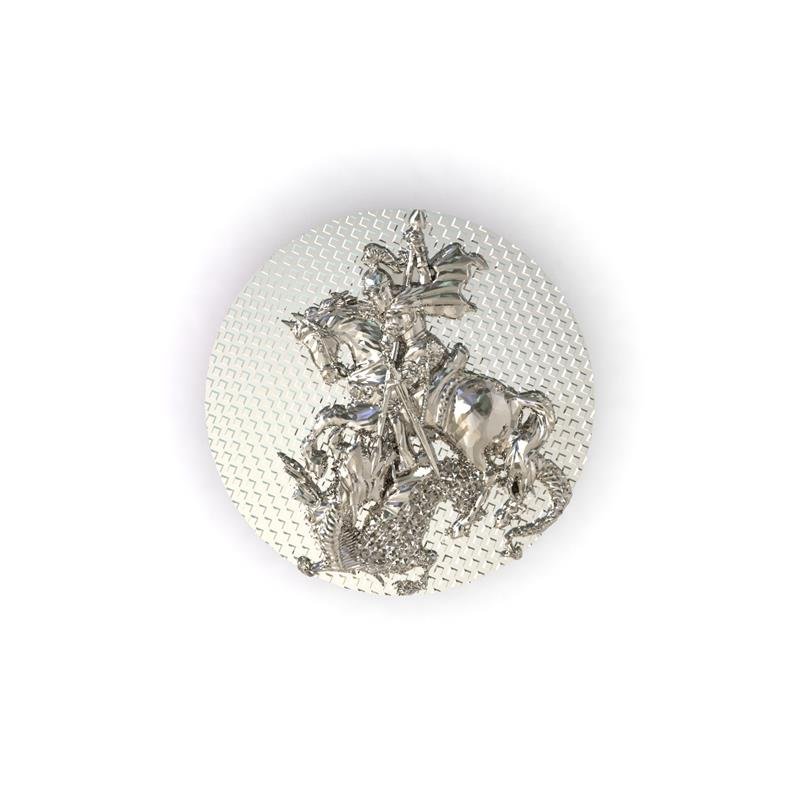 ANEL DE PRATA CHAPINHA RELIGOSO