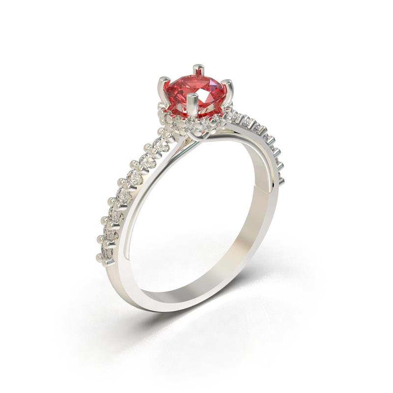 ANEL DE PRATA COROA REAL