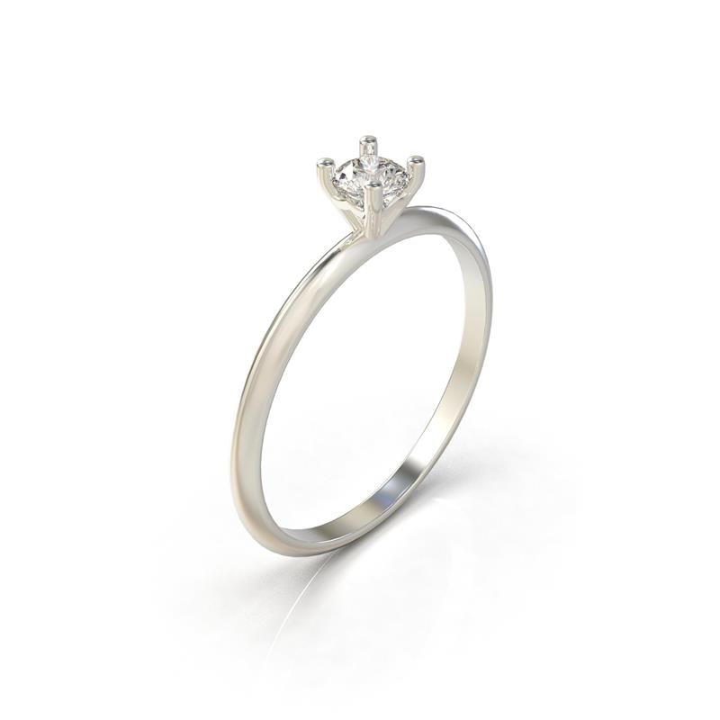 ANEL DE PRATA PEDRA 4M