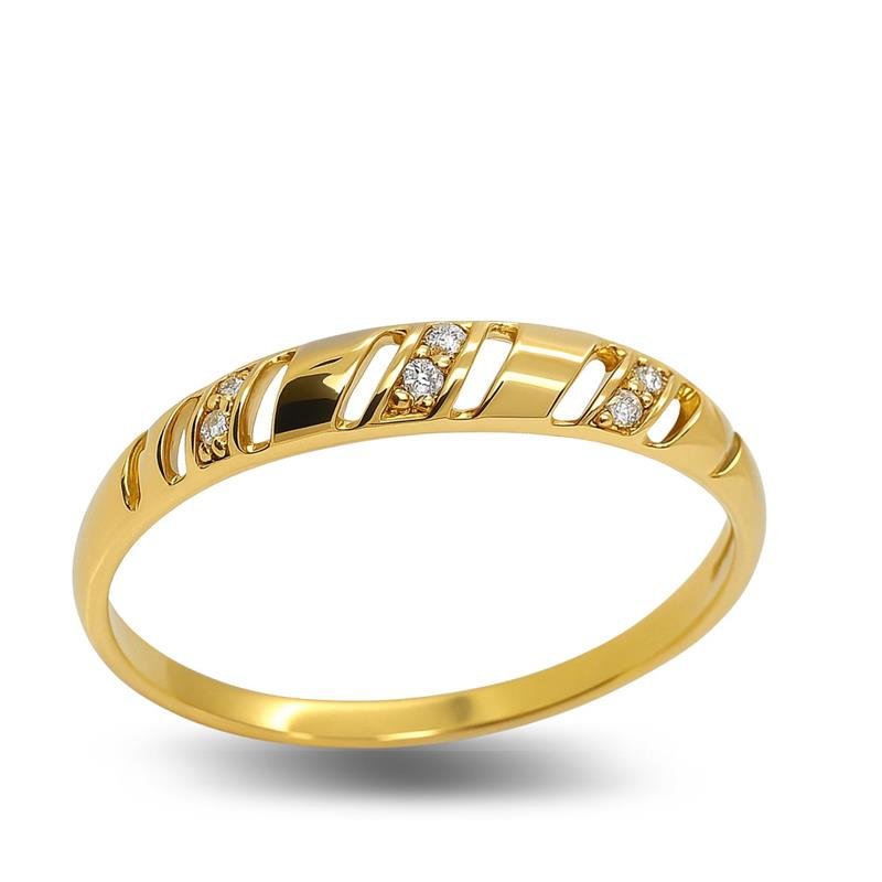 ANEL DE OURO 10KL APARADOR DE ALIANÇAS PESO MÉDIO 1,3 GR