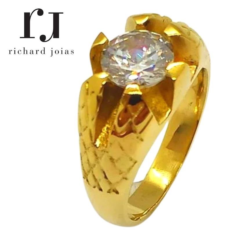 ANEL DE MOEDA PE DE CABRA