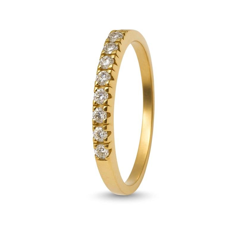 ANEL DE MOEDA MEIA ALIANÇA PEDRA 1,75