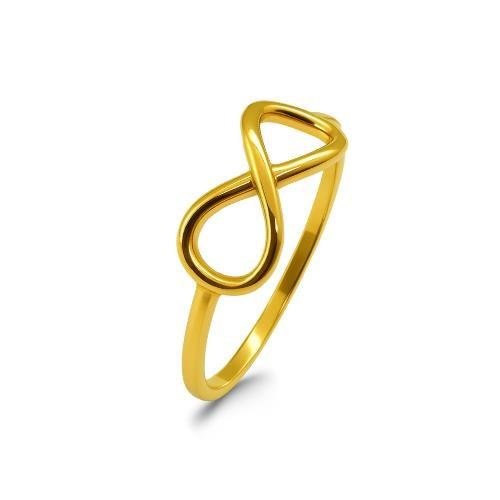 ANEL DE MOEDA INFINITO POLIDO