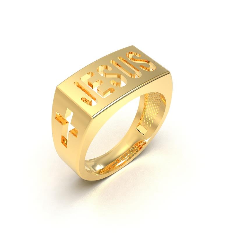 ANEL DE MOEDA MASCULINO JESUS