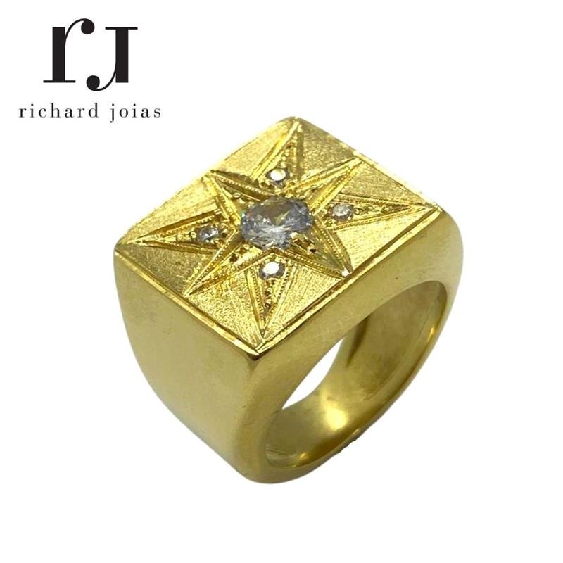 ANEL DE MOEDA ESTRELA