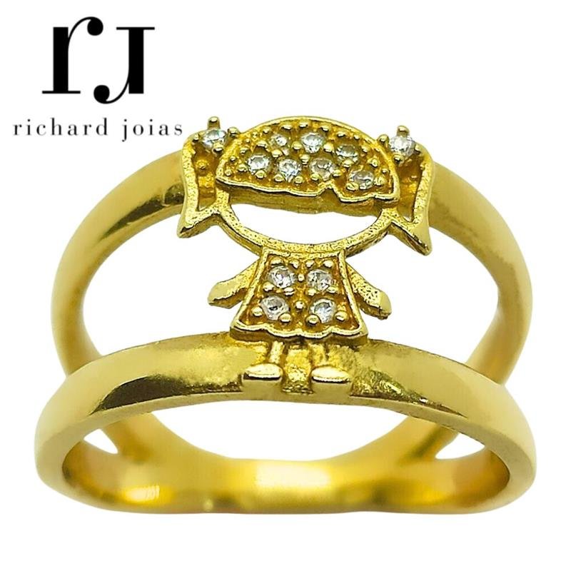 ANEL DE MOEDA MENINA