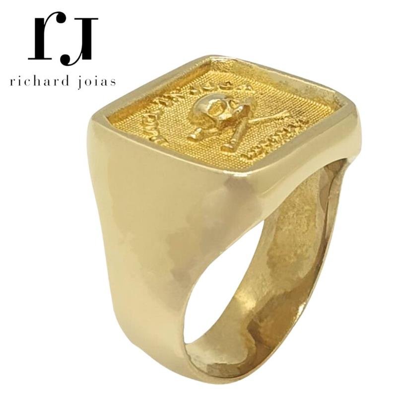 ANEL DE MOEDA CAVEIRA