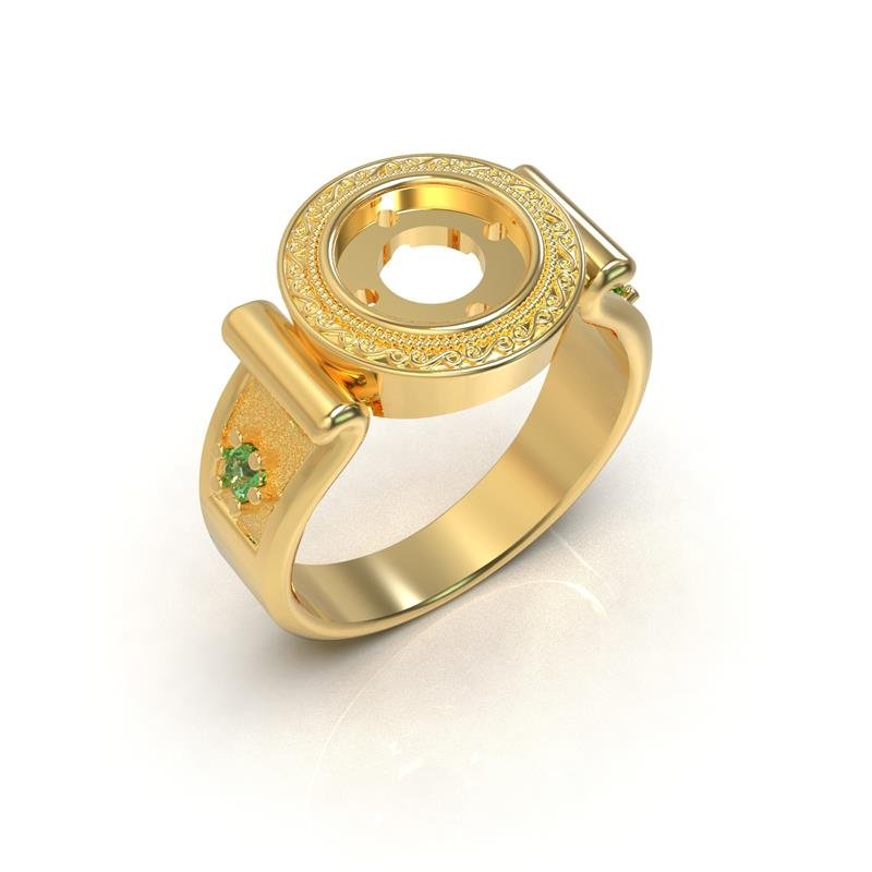 ANEL DE MOEDA FORMATURA SEM CHAPINHA