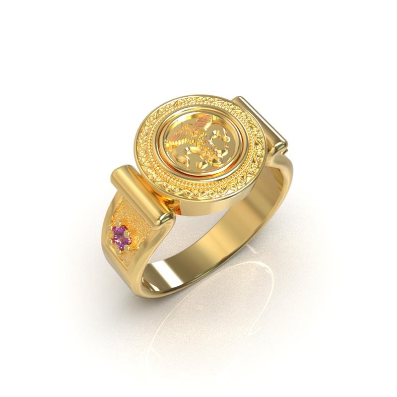 ANEL DE MOEDA FORMATURA C/ CHAPINHA ENCAIXAVEL (FAZ DIVERSOS CURSOS)