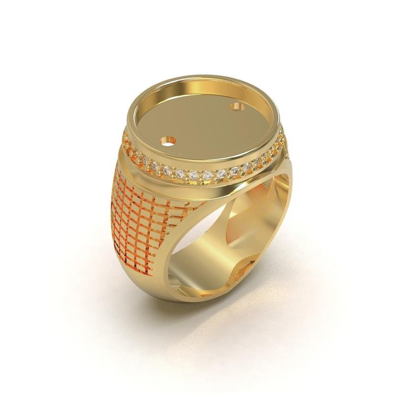 ANEL DE MOEDA FORMATURA SEM CHAPINHA