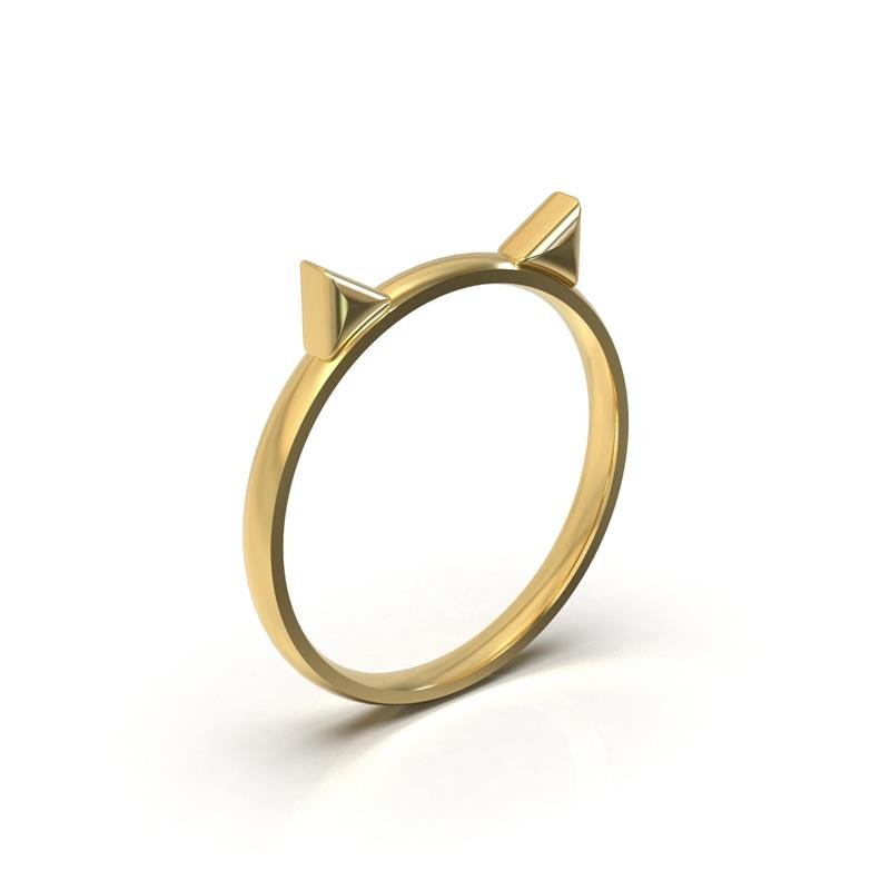 ANEL DE MOEDA ORELHA DE GATO