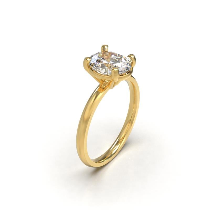 ANEL DE MOEDA PEDRA OVAL 8X10