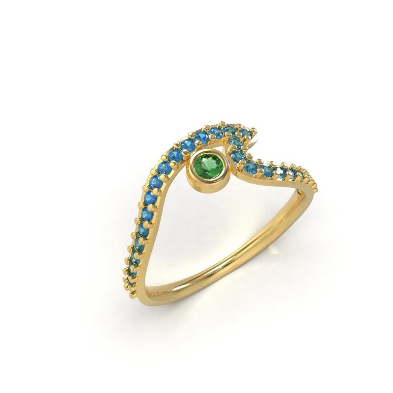 ANEL DE MOEDA PRINCESA DAS ONDAS