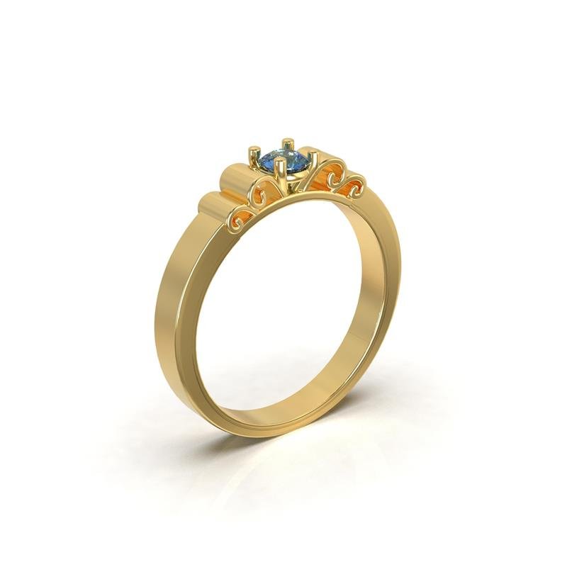 ANEL DE MOEDA SOLITÁRIO