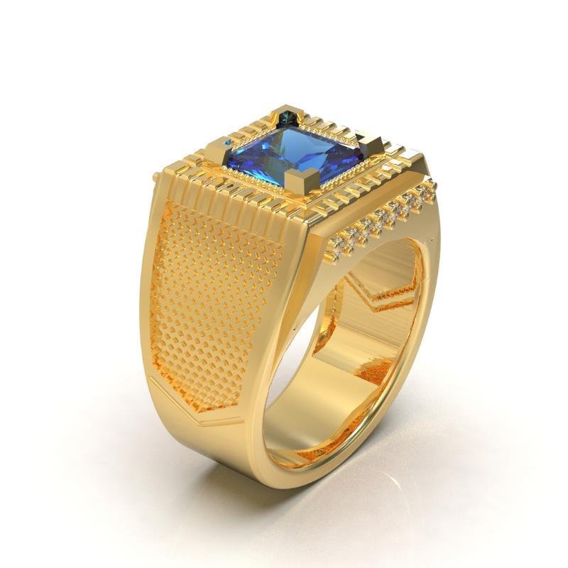 ANEL DE MOEDA FORMATURA SEM CHAPINHA LATERAL / MODELO COM PEDRAS LATERAIS