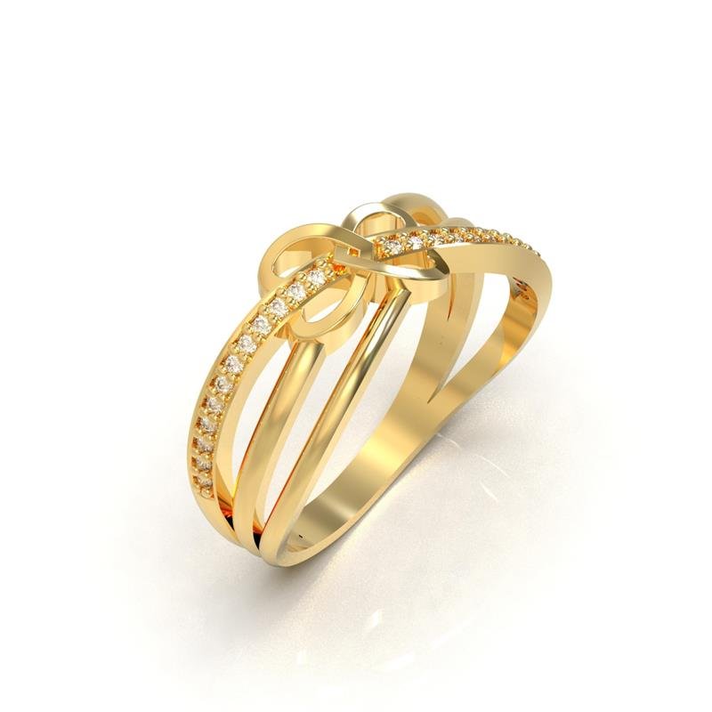 ANEL DE MOEDA CORAÇÕES DO INFITO