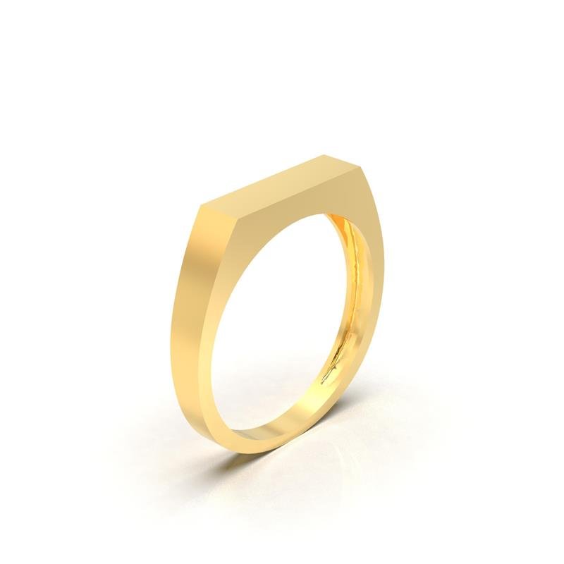 ANEL DE MOEDA OCO E RETO