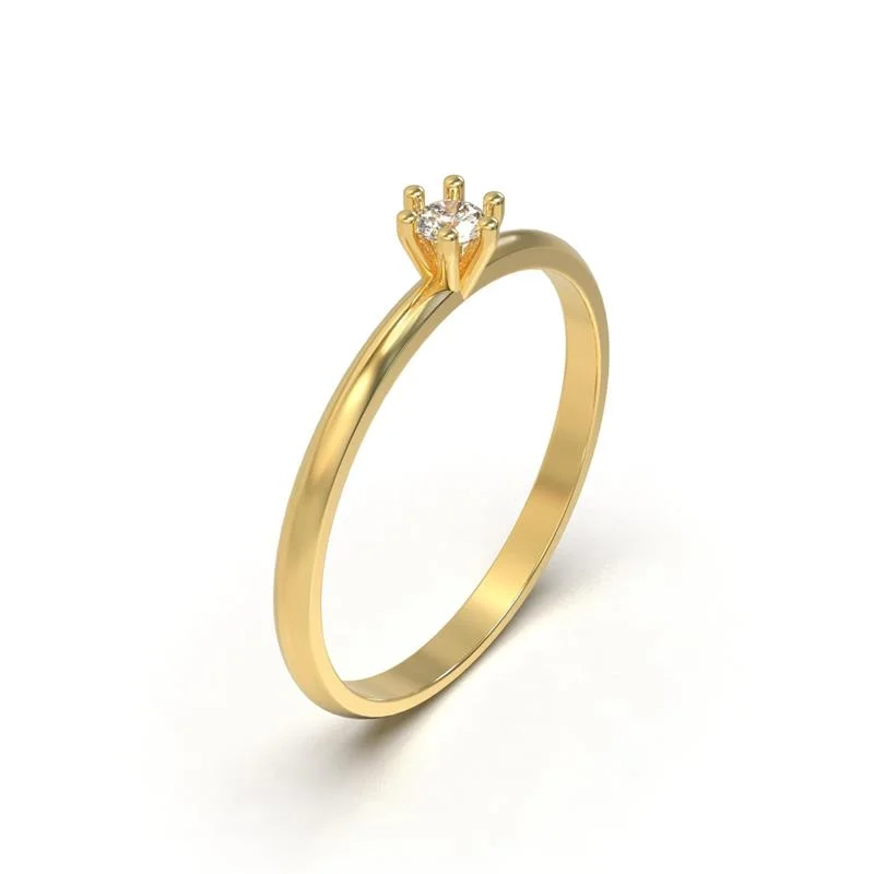 ANEL DE MOEDA SOLITÁRIO