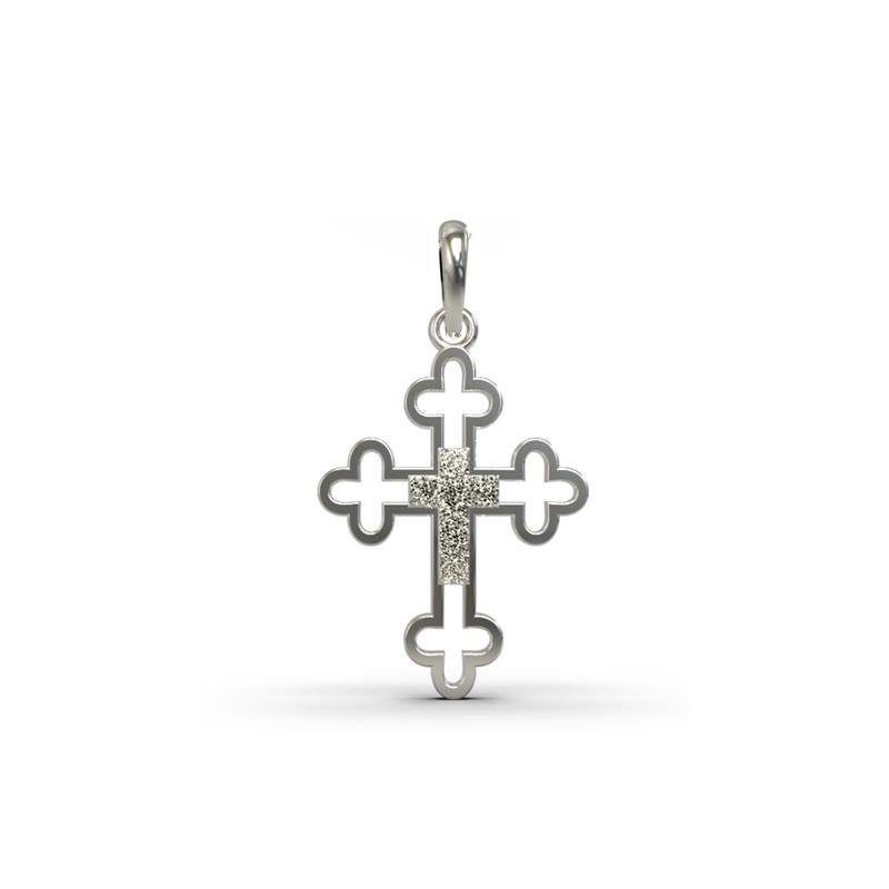 PINGENTE DE PRATA CRUSIFIXO TAMANHO 2,3X1,6
