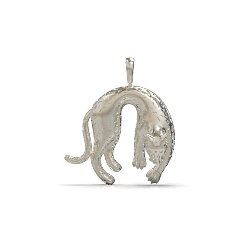 PINGENTE DE PRATA PANTERA 3X3