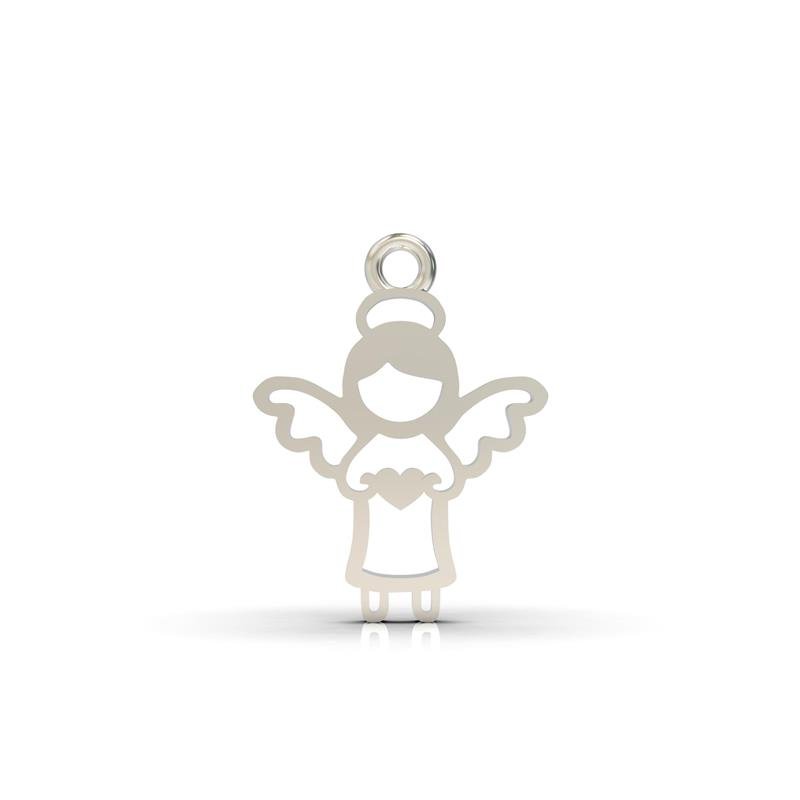 PINGENTE DE PRATA 925 A 950 SAGRADO FILHO 12X13,5 CM