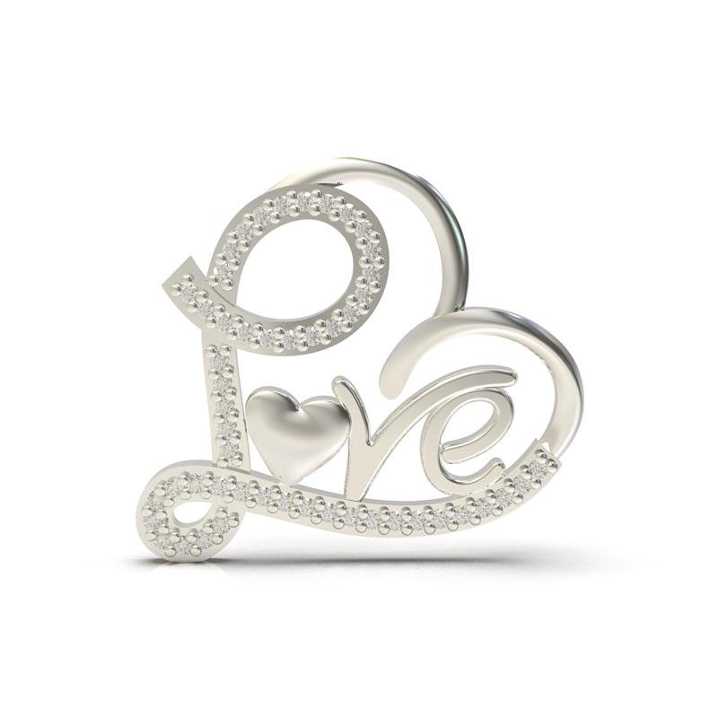 PINGENTE DE PRATA 925 A 950 LOVE