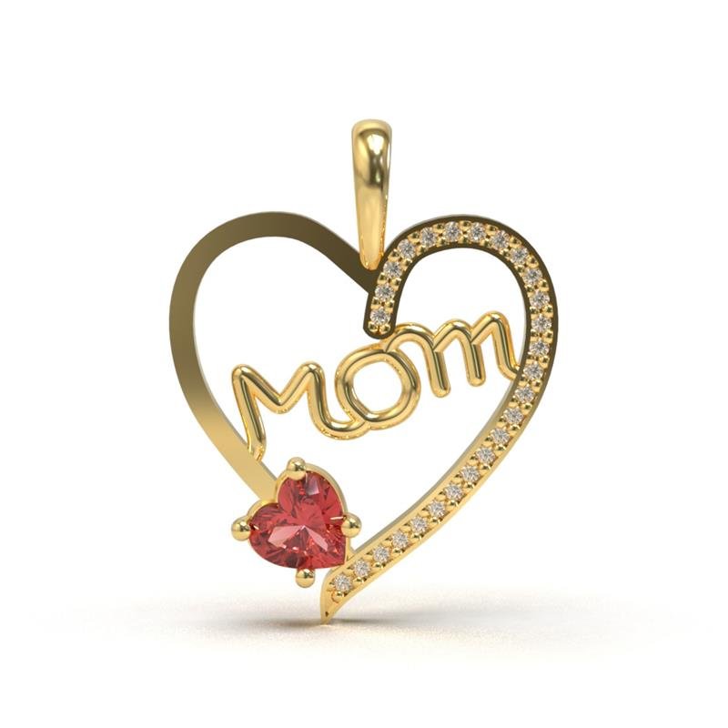 PINGENTE DE MOEDA MOM 5X5