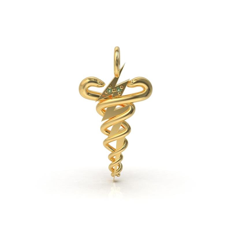 PINGENTE DE MOEDA FORMATURA FISIOTERAPIA 2,5 X 1,5 CM