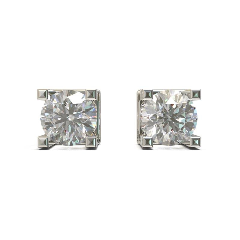 BRINCO DE PRATA PRECIOUS REDONDO 8MM+TARRAXA