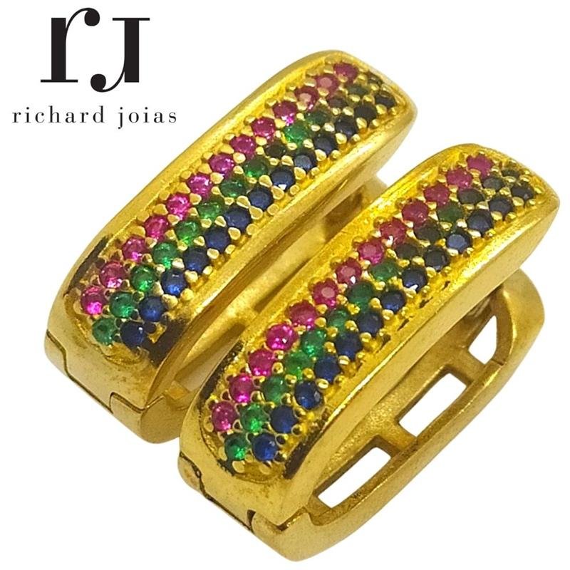 BRINCO DE MOEDA COLORIDO DE PRESSÃO CRAVEJADO C/80 PEDRAS