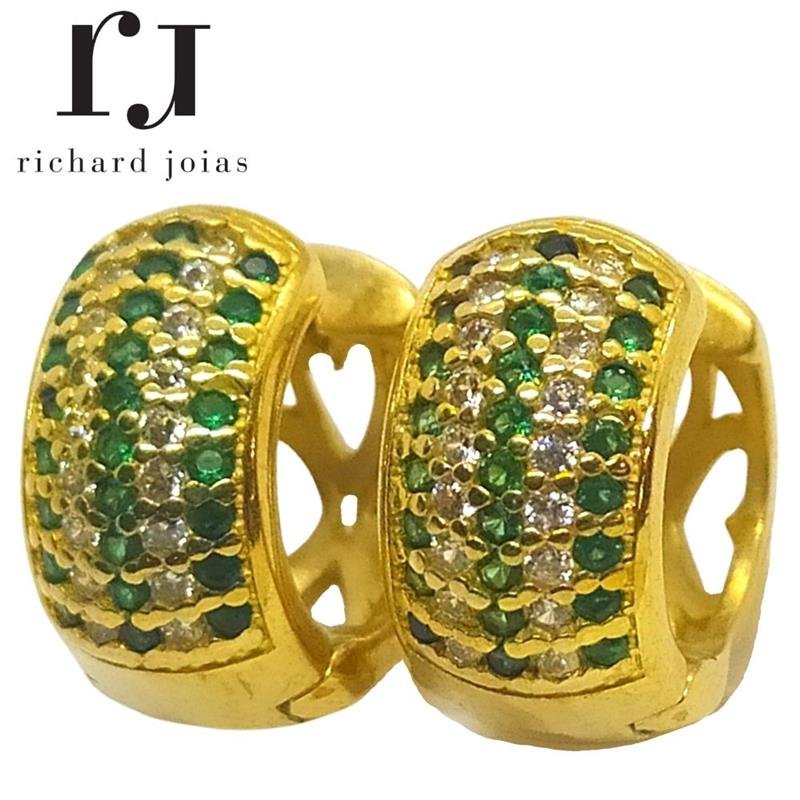 BRINCO DE MOEDA COLORIDO DE PRESSÃO CRAVEJADO C/88 PEDRAS