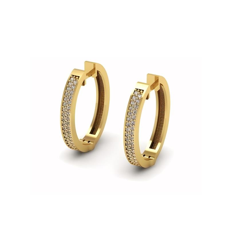 BRINCO DE MOEDA PRESSÃO CRAVEJADO C/66 PEDRAS