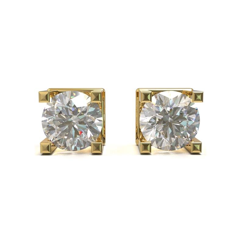 BRINCO DE MOEDA PRECIOUS REDONDO 10MM+TARRAXA FOLHEADA A OURO