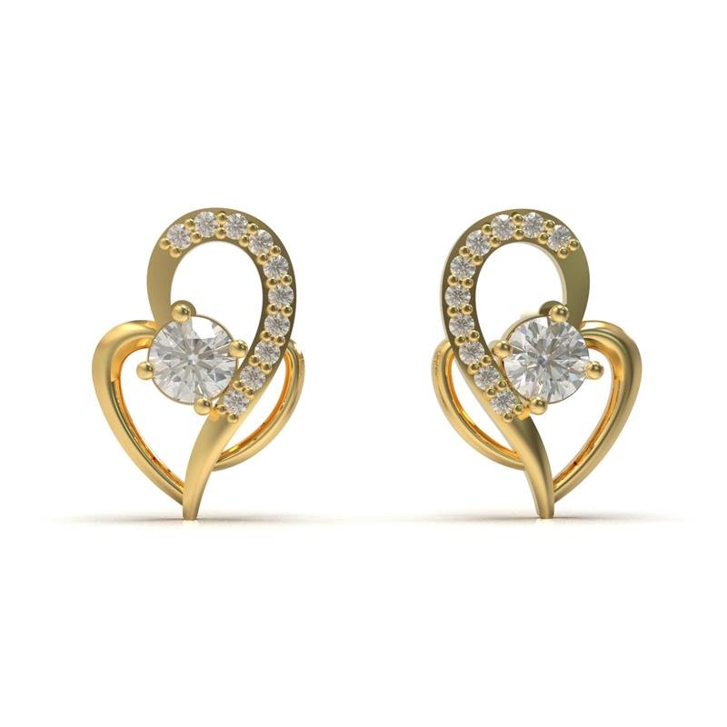 BRINCO DE MOEDA CORAÇÃO / ALTERA COR CENTRAL