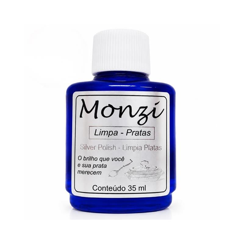 ACESSÓRIOS LIMPEZA E CONSERVAÇÃO LIMPA PRATA MONZI 35 ML